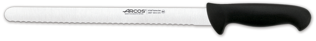 ARCOS KNIFE 300MM SLICING SERRATED 2937