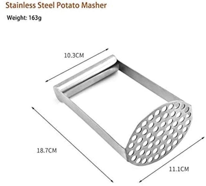 POTATO MASHER 18X11X8.5CM STAINLESS STEEL I4851