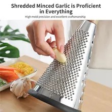 Grater 28cm Tower Stainless Steel With Wooden Handle RVT2023-216