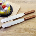 Spatula 30Cm/12Inch Straight With Wooden Handle 400022