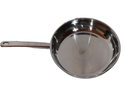 Frying Pan And Lid 24X6Cm Ss Chk