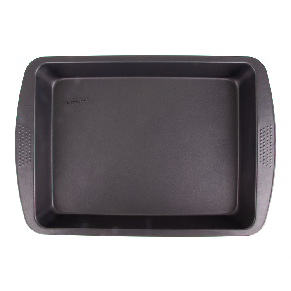 Baking Pan 33X23X5Cm Rectangular With Handles Non-Stick Basics