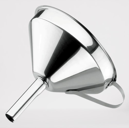 Funnel 13.5X10.5Cm Stainless Steel N857194