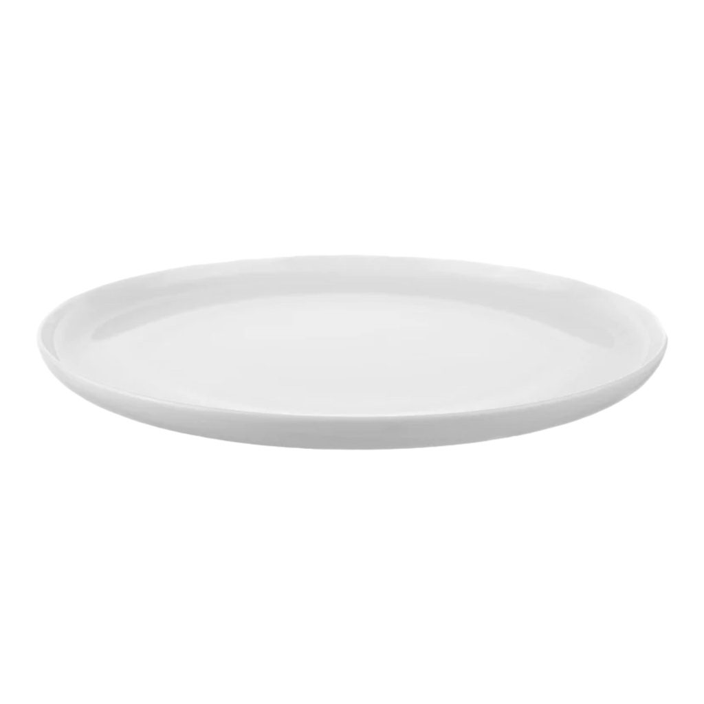 Plate 27cm Lipped White Porcelain CP2305-251