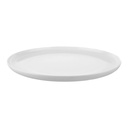 Plate 27cm Lipped White Porcelain CP2305-251