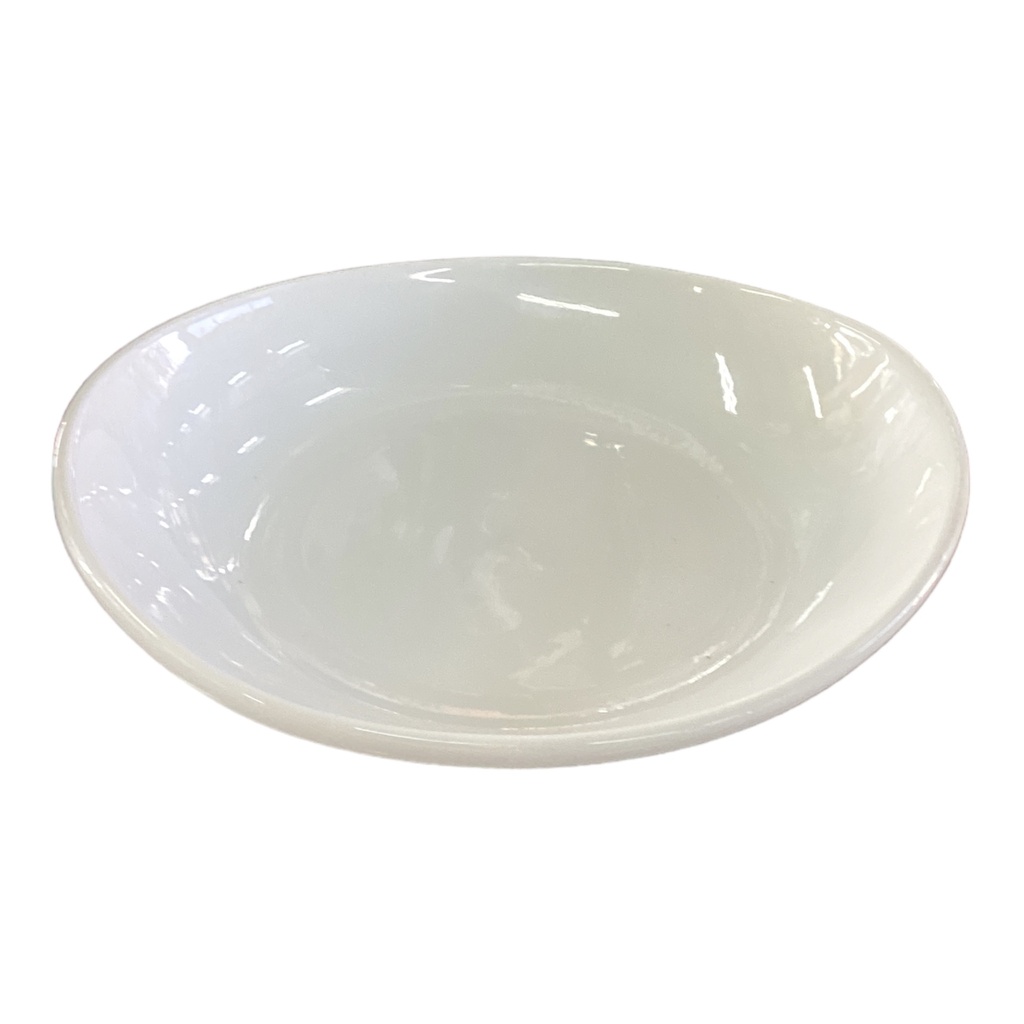 Bowl 25x23x5cm Oval White Porcelain CP2307-27