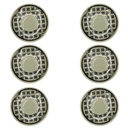 Cup And Saucer 12Pc Set Designer Rvt049