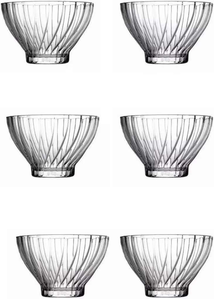 Bowl 6pc 290ml Bouquet Glass 530226