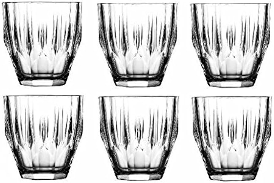 Tumbler Water 6pc 275ml Diamond 52988
