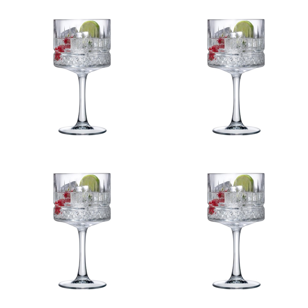 Cocktail Glass 4pc 500ml Elysia 440437