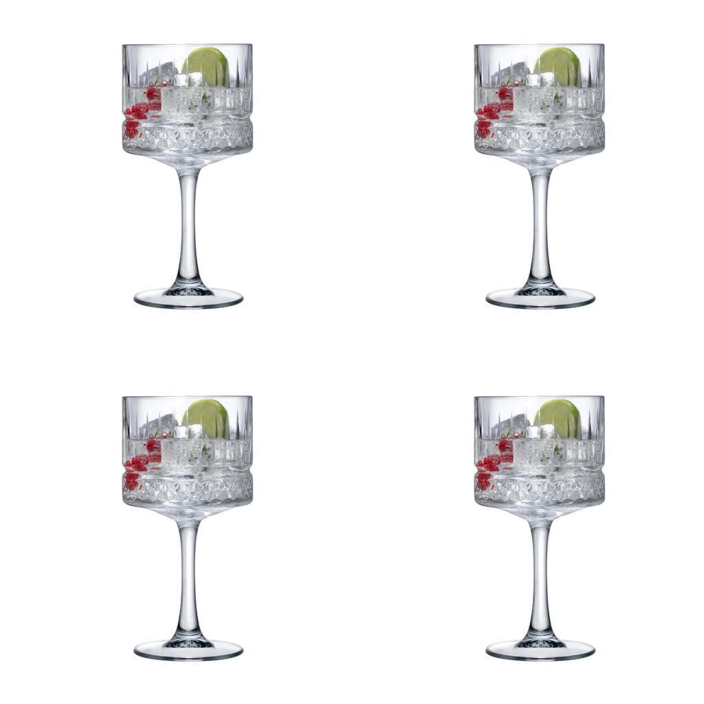 Cocktail Glass 4pc 500ml Elysia 440437