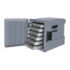 6 Pan front loading carrier - grey