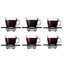 Aqua 12Pc Cup And Saucer 200Ml 95040