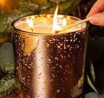 Bowl Mcp 27Hx33D Candle Bronze