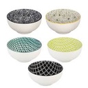 Bowl Set 2Pc 25X23X9Cm And 21X20X8Cm Printed Cultural Pattern 22003-2