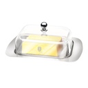 Butter Dish Ss Acryl/Lid 4155