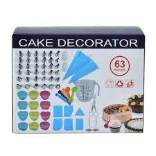 Cake Decorating Set 63Pc Baking Essentials - Bakers Prep