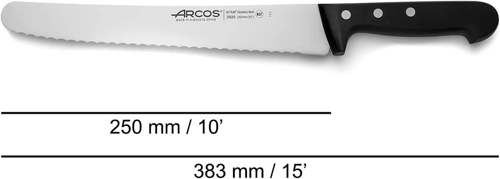 ARCOS KNIFE 250MM PASTRY UNIVERSAL 2839