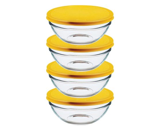 Chefs Bowl And Lid Set Of 4 53543