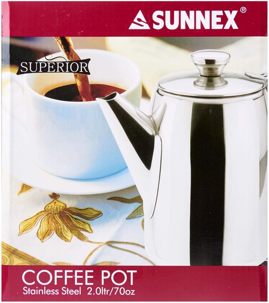 Coffee Pot 2L Ss Sunx Sp