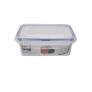 Container 400Ml 9.7X14.5X5.2Cm 2 Division Foodsaver Box Airtight Bpa Free Hobby Life 021463