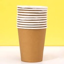 Cup 265Ml 10Pc Paper Design Ass