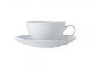 Cup And Saucer 230Ml Motion White Basics Maxwell Williams Rp11405