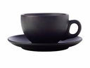 Cup And Saucer Emb Stoneware