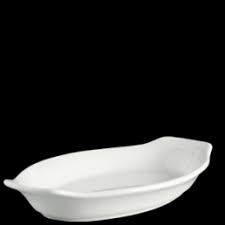 Dish 20X15 Oval Wht Cc11901-1