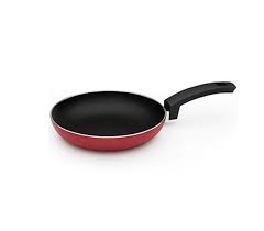 Frying Pan 24Cm Red Non/S Rvt078