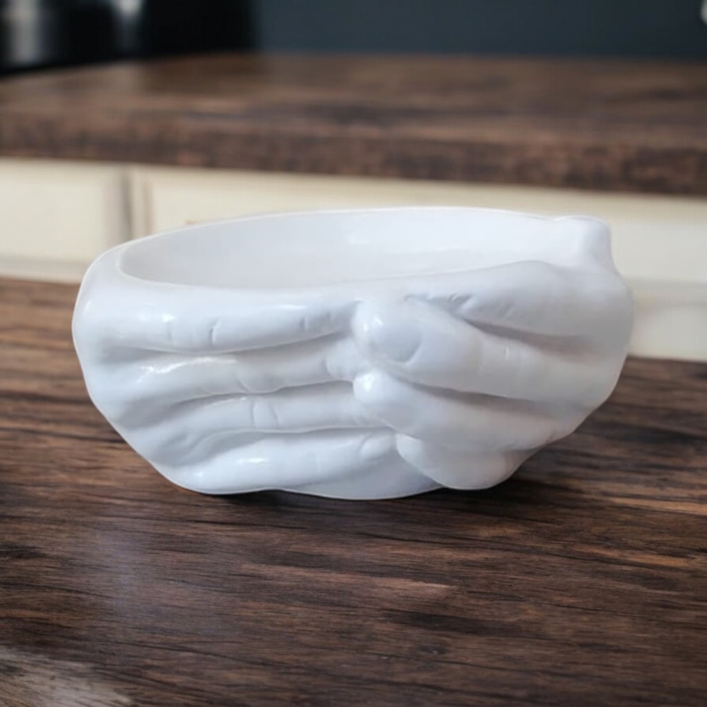 Decor Bowl AC 8x18x11cm Hand Wrapped-Base