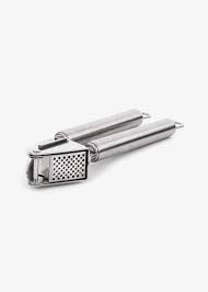 Garlic Press Stainless Steel With Black Handles Shengya 449405