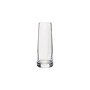 Glass Vase 22X9Cm Tapered Vase Clear H1222