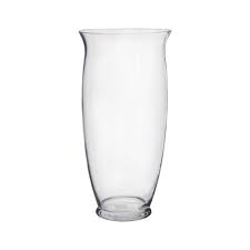 Glass Vase 25X14.5 Hurricane Vase Clear A830-1