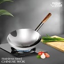 Kadai/Wok Ss 12 Cp/Base 23Cm