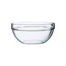 Bowl 40X90Mm 150Ml Glass Stackable 27715