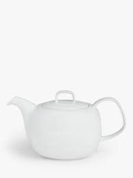 Teapot 1.2L Rnd White 9650