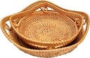 Craft Trays Assorted S/Wicker