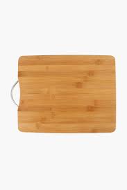 Chopping Board 45X32X2Cm Bamboo Basic Ring Handle N804002