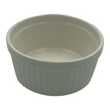 Ramekin 9X4.5Cm Porcelain Assorted Colours Essentials Collection