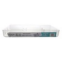 Cutlery Divider 4 Division 33X19X4.2Cm Clear Acrylic 10366