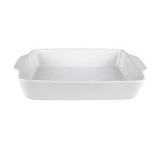 Casserole 35X23Cm White W5