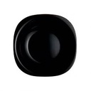 Plate 19Cm Carine Black Luminarc