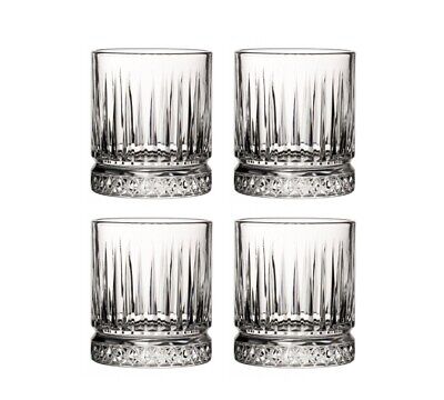 Elysia Whisky 4pc 355ml Cut-Glass Clear 520004