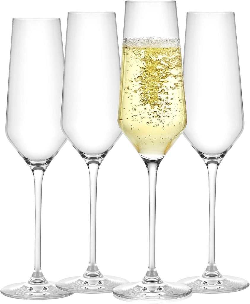 Champagne Glass 6pc 195ml Allegra 440079