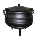 Pot 3 Leg No.14 Potjie Cast Iron Black