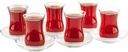 Turkish Tea Glass & Saucer 155Ml 12Pc Timeless 96992