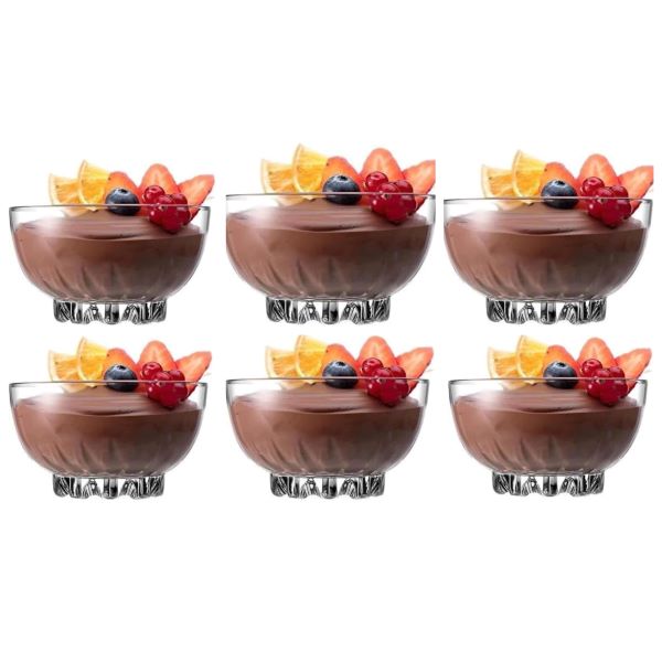 Dessert Bowl 270ml/105mm 6pc Mousse Glass 530246