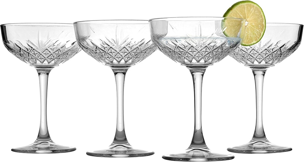 Timeless Champagne Bowl 4pc 255ml Glass 440236