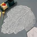 Placemat 47X37Cm % Leaf Design